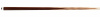 Кий для русского бильярда 110 см, цельный (термограб, белый граб, махагон)