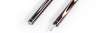 Кий для русского бильярда двухсоставной, запил-классика 2+3 (тёмный граб)