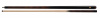 Кий для пирамиды двухсоставной, Элит-Корона 8-ми перьевая (черный граб, сатин)